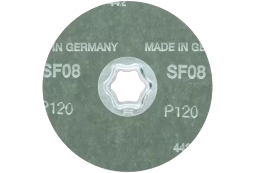 Tarcza fibrowa COMBICLICK SiC Ø115 mm SIC120 do twardych metali nieżelaznych 3