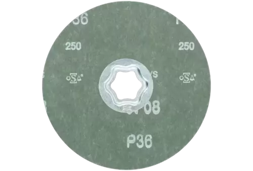 Tarcza fibrowa COMBICLICK SiC Ø 125 mm SIC36 do twardych metali nieżelaznych 3