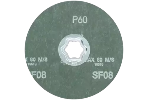 Tarcza fibrowa COMBICLICK SiC Ø 125 mm SIC60 do twardych metali nieżelaznych 3