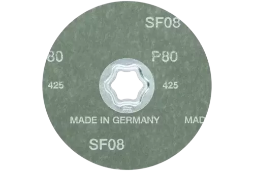 Tarcza fibrowa COMBICLICK SiC Ø 125 mm SIC80 do twardych metali nieżelaznych 3