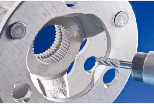 Wysokowydajny trzpień frezarski ze stopów twardych INOX kształt walcowy ZYA Ø 06 × 16 mm trzpień Ø 6 mm do stali nierdzewnej 3
