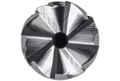 Wysokowydajny trzpień frezarski ze stopów twardych STEEL kształt walcowy ZYAS z uzębieniem czołowym Ø 08 x 20 mm trzonek Ø 6 mm 2