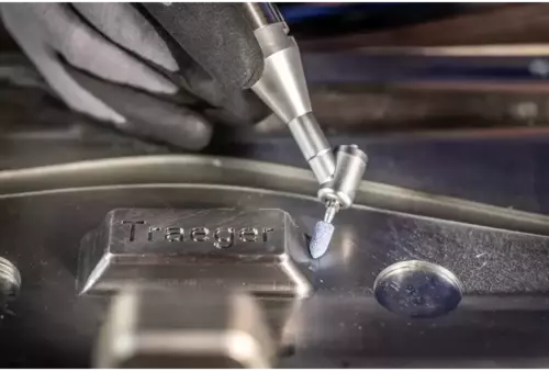 Ściernica trzpieniowa TOUGH ostrołukowa Ø 5 × 10 mm trzpień Ø 3 mm CO100 do trudno skrawalnych materiałów 2