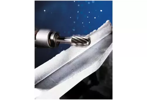 Wysokowydajny trzpień frezarski ze stopów twardych ALU kulisto-walcowy WRC Ø 08 x 20 mm, trzonek Ø 6 mm do aluminium / metalu 2