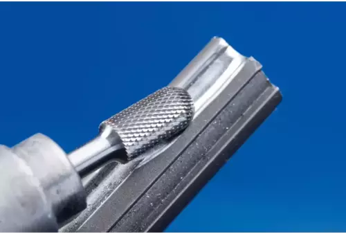 Wysokowydajny trzpień frezarski ze stopów twardych MICRO kształt kulisto-walcowy WRC Ø 12 × 25 mm trzpień Ø 6 mm 2