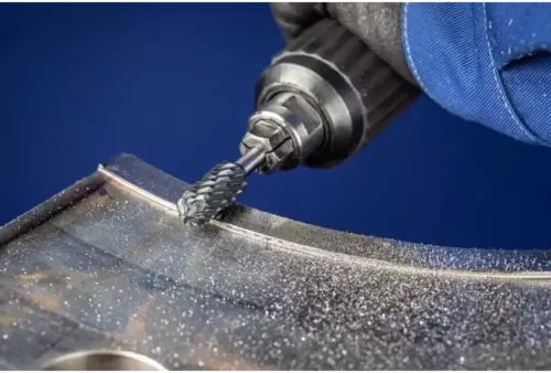 Wysokowydajny trzpień frezarski ze stopów twardych INOX kształt kulisto-walcowy WRC Ø 10 × 20 mm trzpień Ø 6 mm HICOAT 3