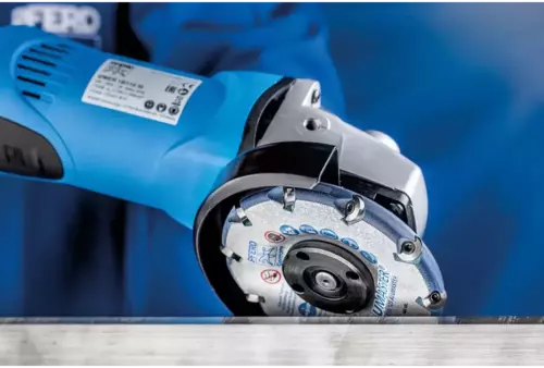 Wysokowydajna tarcza frezarska ALUMASTER F Ø 115 mm do szlifierki kątowej do obróbki aluminium 5