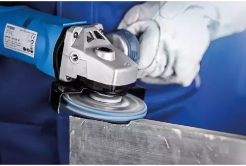 Wysokowydajna tarcza frezarska ALUMASTER F Ø 115 mm do szlifierki kątowej do obróbki aluminium HICOAT 4