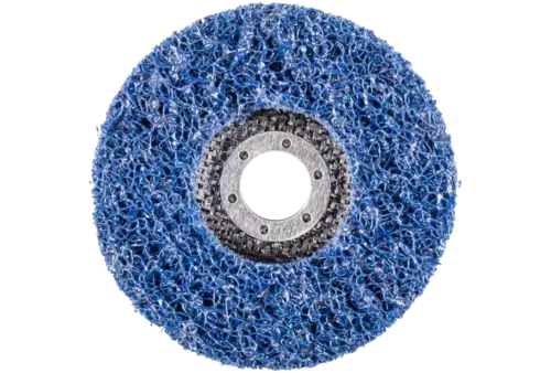 Włóknina czyszcząca POLICLEAN PLUS PCLD Ø 115 × 13 mm otwór Ø 22,3 mm do zgrubnych prac czyszczących 3