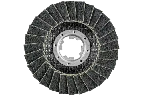 Ściernica włókninowa POLIVLIES PVL Korund Ø115 mm otwór 22,23 mm / X-LOCK A240F do szlifu dokładnego 2