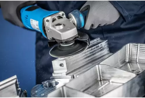 Tarcza fibrowa z ziarnem ceramicznym COMBICLICK Ø115 mm CO-ALU60 do miękkich metali nieżelaznych 4