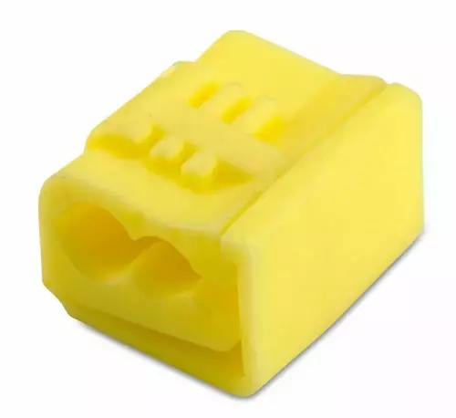 Szybkozłączka przebijająca izolacje, żółta, 4-6 mm2, do przewodów wielodrutowych, pp, opakowanie 25 sztuk model BM00310S 4