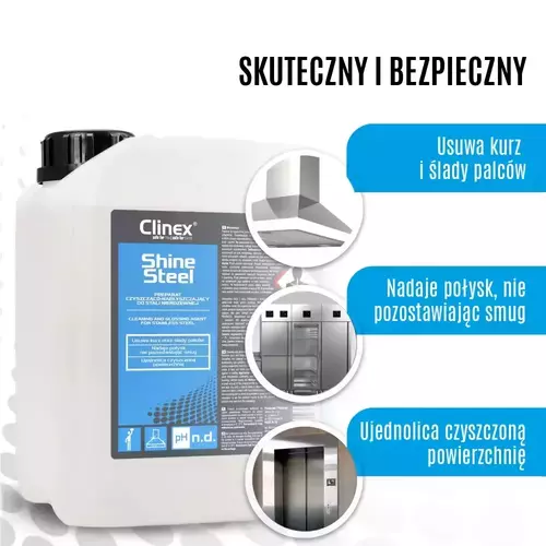CLINEX Shine Steel 650ml 4