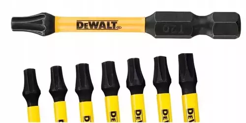 Zest.10 bitów udar.TORX T20,25,30 DT7275 2