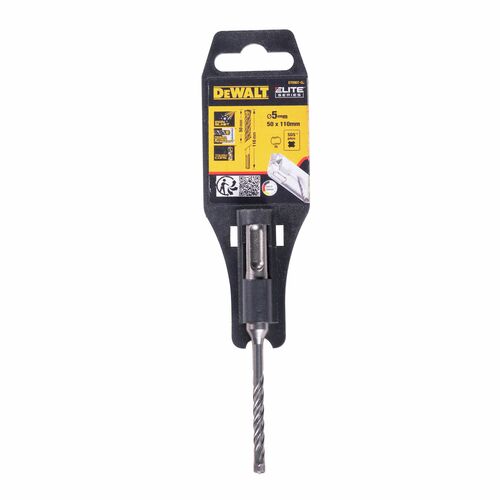 Wiertło do betonu SDS-Plus 5x110 4-ostrzowe XLR DeWALT DT8907 2