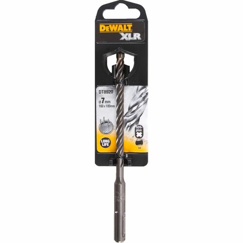 Wiertło do betonu SDS-Plus 7x160 4-ostrzowe XLR DeWALT DT8920 2