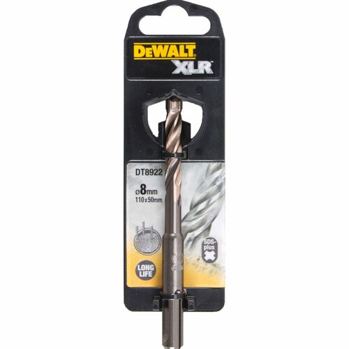 Wiertło do betonu SDS-Plus 8x110 4-ostrzowe XLR DeWALT DT8922 2