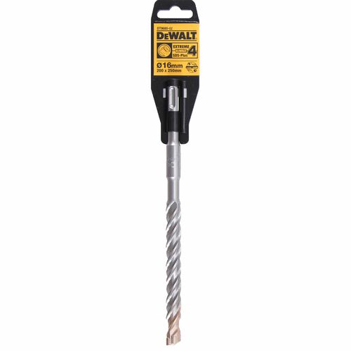 Wiertło do betonu SDS-Plus 16x250 4-ostrzowe XLR DeWALT DT9680 2