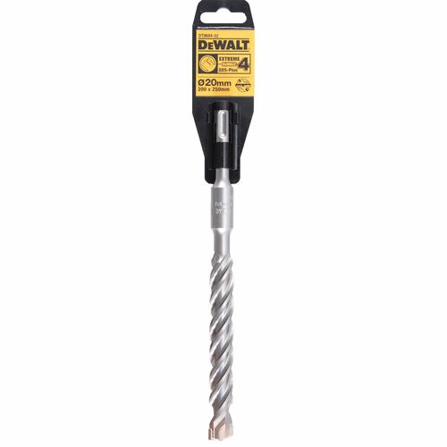 Wiertło do betonu SDS-Plus 20x250 4-ostrzowe XLR DeWALT DT9684 2