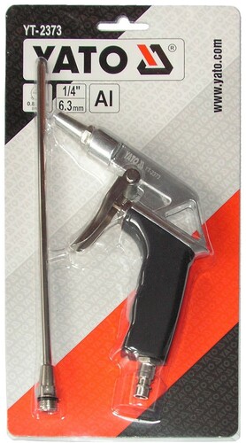 Pistolet do przedmuchiwania 2 końcówki YATO YT-2373 2
