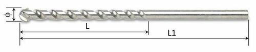 Wiertło do betonu cylindryczne 5x85mm (40 mm) DIN 8039 Beta BM1912 2