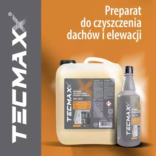 APC Out preparat do czyszczenia dachów i elewacji 1L TECMAXX 10