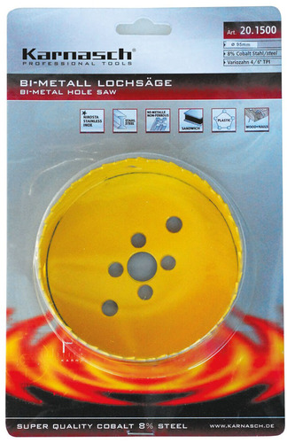 Otwornica 38mm bimetal Karnasch 20.1500-38 4