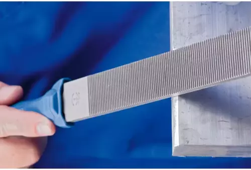 Pilnik do metali miękkich płaski 250 mm nacięcie 0 do obróbki metali miękkich i tworzywa sztucznego 2