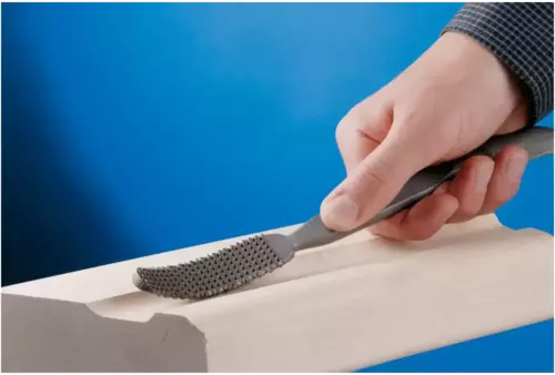 Pilniko-tarnik wygięty półokrągły 250 mm nacięcie pilnika 2 / nacięcie tarnika 2 do wielu materiałów 2