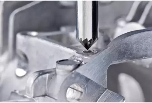 Trzpień frezarski ze stopów twardych kształt stożkowy KSK 90° Ø 06 × 03 mm trzpień Ø 6 mm Z3 uniwersalne średnie 2