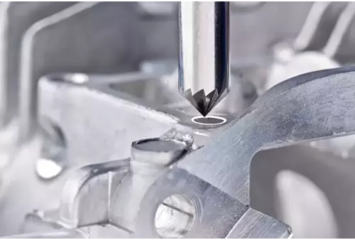 Trzpień frezarski ze stopów twardych kształt stożkowy KSK 90° Ø 06 × 03 mm trzpień Ø 6 mm Z3 uniwersalne średnie 3