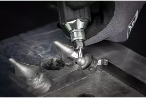 Diamentowa ściernica stożkowa Ø 12,0 mm, trzpień Ø 6 mm D126 (średnia) do grawerowania i usuwania gratów 2