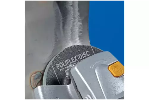 Dysk Poliflex PFD Ø 115 × 14 mm do otworu Ø 22,23 mm spoiwo PUR średnio twardy SIC150 4