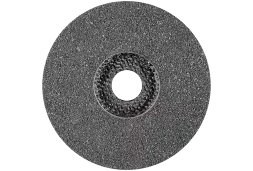 Dysk z włókniny prasowanej POLINOX PNER Ø 125 mm do otworu Ø 22,23 mm miękki SIC drobnoziarnisty do wykańczania 2