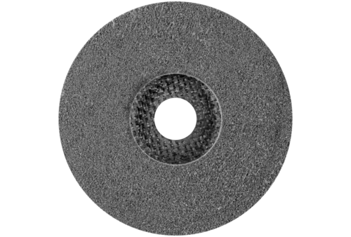 Dysk z włókniny prasowanej POLINOX PNER Ø 125 mm do otworu Ø 22,23 mm średnio miękki SIC drobnoziarnisty do wykańczania 2