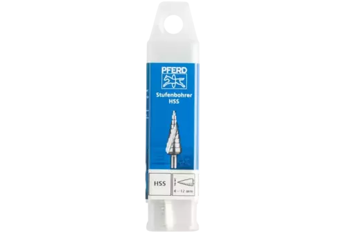 Wiertło stopniowe 4-12mm HSS Pferd 25201036 2