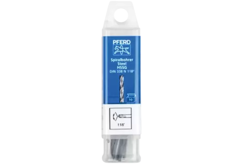 Wiertło spiralne 1,5 mm HSS-G N DIN 338 118° Pferd 25203511 2