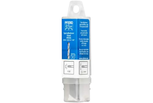 Wiertło spiralne 3,0 mm HSS-G N DIN 338 118° Pferd 25203515 2
