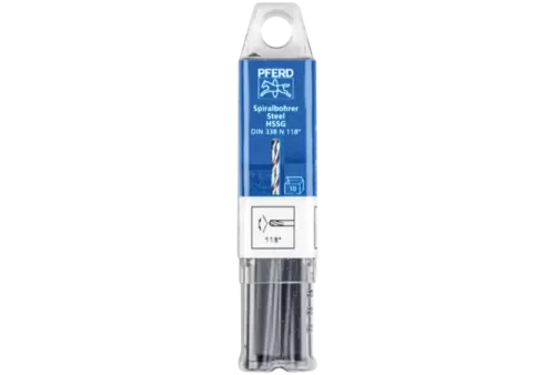 Wiertło spiralne 3,5 mm HSS-G N DIN 338 118° Pferd 25203519 2
