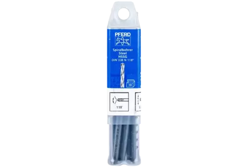 Wiertło spiralne 3,6 mm HSS-G N DIN 338 118° Pferd 25203520 2