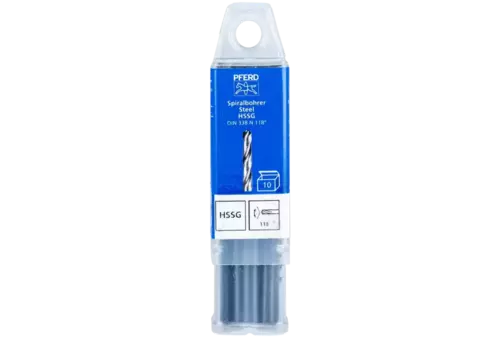 Wiertło spiralne 5,1 mm HSS-G N DIN 338 118° Pferd 25203527 2