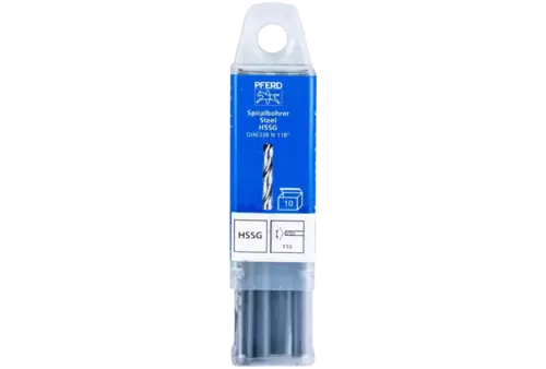 Wiertło spiralne 5,3 mm HSS-G N DIN 338 118° Pferd 25203529 2