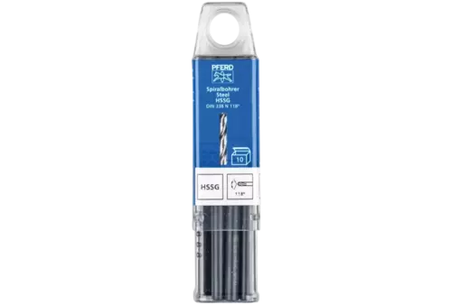 Wiertło spiralne 5,5 mm HSS-G N DIN 338 118° Pferd 25203530 2