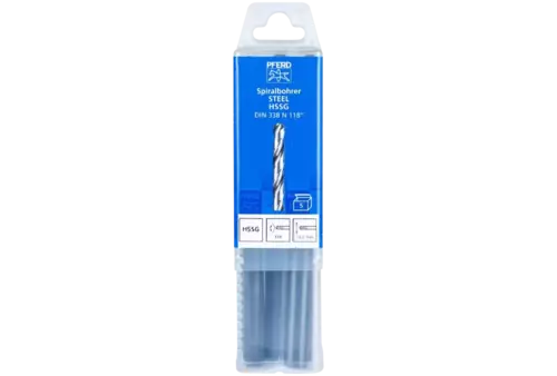 Wiertło spiralne 10,2 mm HSS-G N DIN 338 118° Pferd 25203541 2