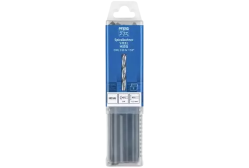 Wiertło spiralne 11,5 mm HSS-G N DIN 338 118° Pferd 25203544 2