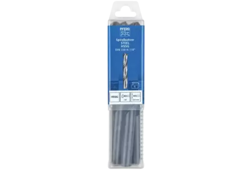 Wiertło spiralne 12,0 mm HSS-G N DIN 338 118° Pferd 25203545 2