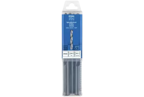 Wiertło spiralne 13,0 mm HSS-G N DIN 338 118° Pferd 25203547 2