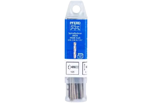 Wiertło spiralne 3,1 mm HSS-E Co5 N DIN 338 135° Pferd 25203554 2