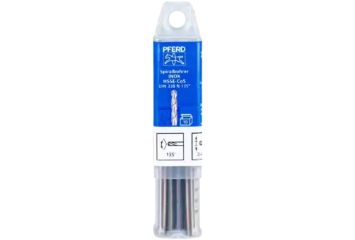 Wiertło spiralne 3,4 mm HSS-E Co5 N DIN 338 135° Pferd 25203556 2
