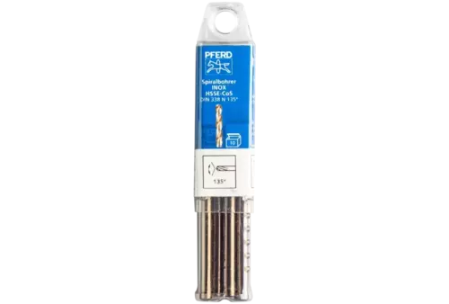 Wiertło spiralne 4,0 mm HSS-E Co5 N DIN 338 135° Pferd 25203559 2